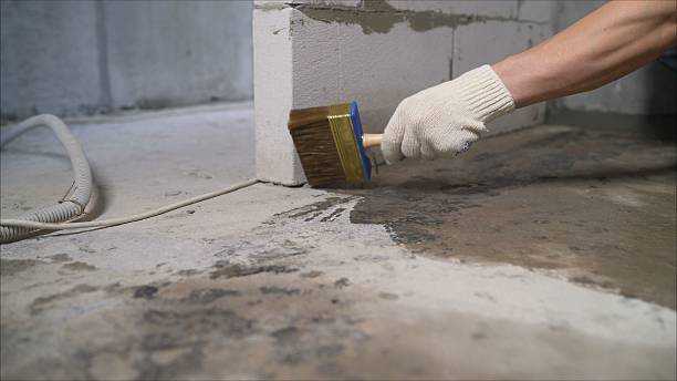 Crawl space vapor barrier installation in Haworth, NJ